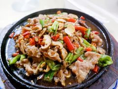 铁板牛肉-洪霞餐馆