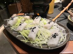 竹笋虾滑-大龙燚·旷野鲜火锅(广州首店)