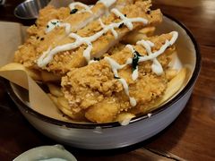 脆炸鸡柳配欧薯-芭莉与彩虹西餐厅(成都合生汇店)