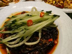 涼拌蕨根粉-猪啊牛呀羊啊铜盘烤肉(正大广场店)
