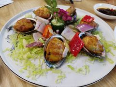 煎焗大鲍鱼-德胜轩正宗顺德菜(宝安沙井会展中心店)