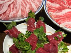 香菜牙签牛肉-萍姐火锅·公路夜市(武汉首店)