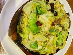 平锅手撕包菜-竹屋川菜(时代广场店)
