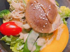 牛舌色拉-厚贞日式烤肉(龙之梦店)