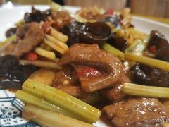 泡椒仔姜鲜牛肝-伊兰麒兰馨园·川菜·清真馆(339电视塔店)