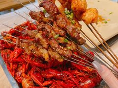 -郑记•不夜城烧烤•龙虾•虾蟹(黄鹤楼店)