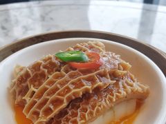 塔塔酱金钱肚-唐阁海景中餐厅·早茶·粤菜•生日聚餐(海口朗廷酒店)