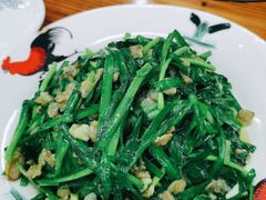 韭菜炒蚬肉-大岗仙庙烧鸡(海南总店)