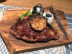 招牌美國肉眼牛扒配黑松露薯蓉-Lex Coffee