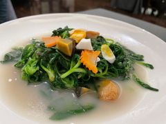 河豚鱼汤浸时蔬-沈灶河豚宴·河豚融合餐厅(汉中路店)