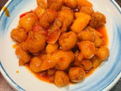 水蜜桃咕噜肉-山水茶艺馆·点心粤菜·30年老字号