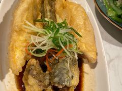 脆炸黄鱼配好味汁-食大利香港茶餐厅(南亚风情第一城店)