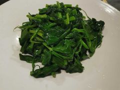 清炒豌豆尖-桐爷小馆(广渠门店)