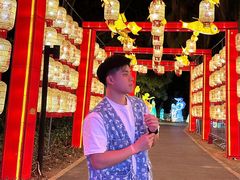 -欢乐海岸椰林沙滩-2025湾区超级灯会