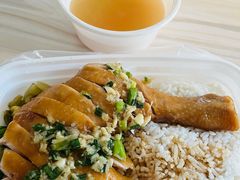 油鸡腿饭-大聪烧鹅快餐店(梅林店)