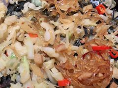 铁板肉末水晶粉-九毛九西北菜(百信广场店)