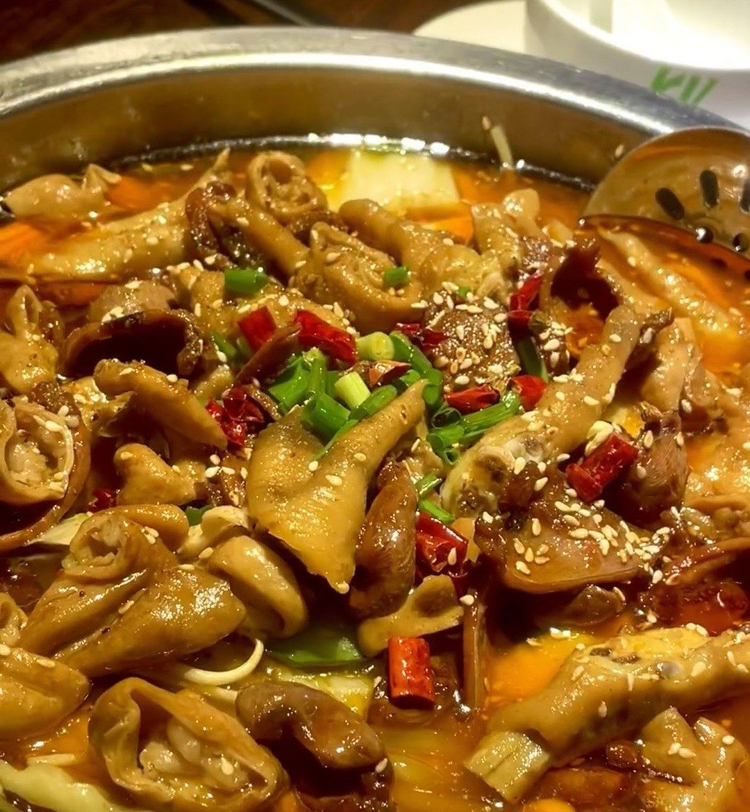 水煮肥肠