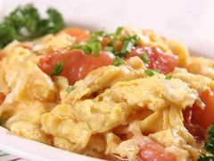番茄炒鸡蛋-家烧面馆【南山路知名经典面食】
