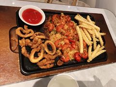 小龙虾鸿运拼盘蒜香口味-必胜客(印象城店)
