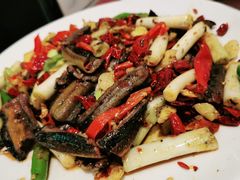 爆炒土鳝鱼-百年粉蒸牛肉