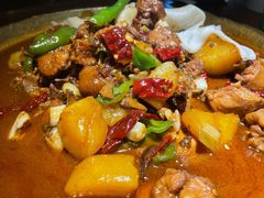 新疆大盘鸡-楼兰新疆主题餐厅(苏州中心店)