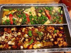宫保鸡丁烤鱼（清江鱼/斤）-锦尚阁烤鱼•天津菜(宣武门胡同店)