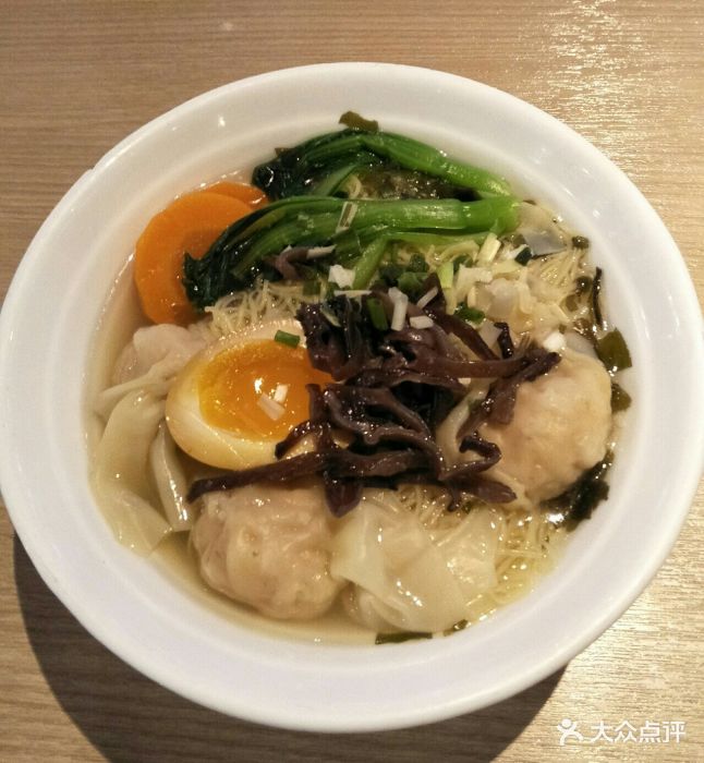 避风塘(巴黎春天浦建店)-招牌云吞面-菜-招牌云吞面图片-上海美食