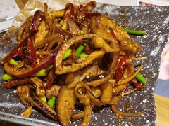 麻辣鱿鱼-冰川延边料理·炭烤串(原小木屋店)