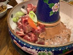 景泰蓝铜锅-毛辣果·贵州红酸汤牛肉火锅(西单店)