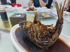 罾蹦鲤鱼-奥华餐厅·老张记(台基厂店)