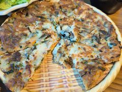 海鲜煎饼-炼火烤肉店
