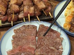 -明洞阿姨·韩式酱蟹烤肉·创意料理(三元桥店)