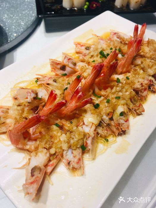 餐厅-蒜蓉粉丝基围虾-菜-蒜蓉粉丝基围虾图片-上海美食-大众点评网
