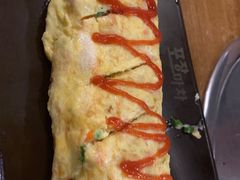 特大鸡蛋卷-包装马车·韩国料理·포장마차