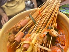 -拈签一笑黄牛肉辣卤串串