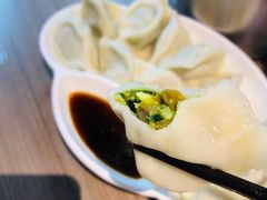 韭菜鸡蛋饺-九毛九西北菜(百信广场店)