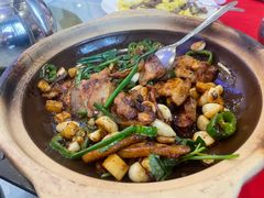 铁板啫土猪肉-潮喜竹溪荔湖酒家(荔枝湾店)