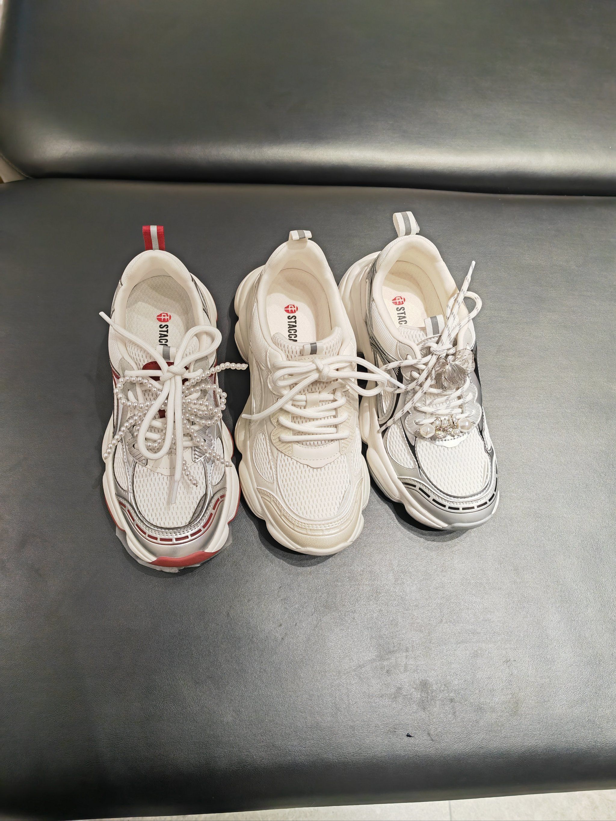 思加图新款,好事发生老爹鞋,三色可选