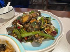 辣炒小鲍鱼-松云居.大连人.大连菜