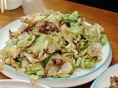酱爆圆白菜-聚发号清真菜馆