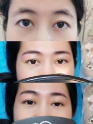 做前,做后对比-平萍纹绣韩式半永久定妆