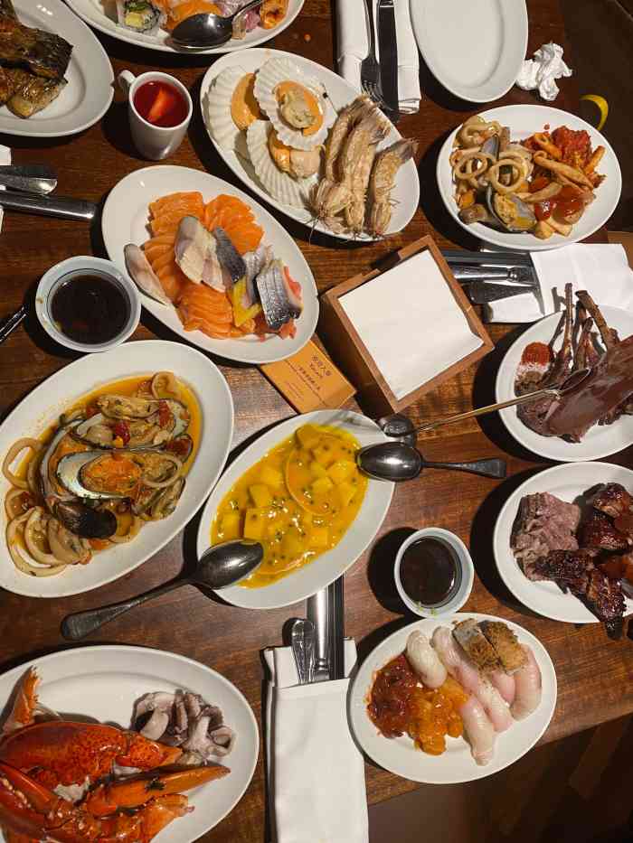 君悦酒店·乐厨·自助餐-"吃了2次都是晚餐,只有这时才发现万象会员.