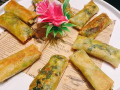 韭菜鸡蛋春卷-庭院居(华盛达时代中心店)