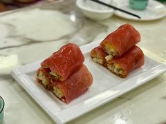 鲜虾脆皮红米肠-港美茗点名菜(万江店)