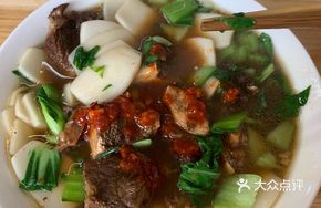 Steak and Rice Cake
