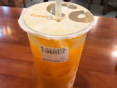 沙棘蜜香绿茶-CoCo都可(西湖文化广场店)