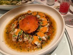 葱油蒸红膏蟹-玫瑰厅上海菜(兴国路店)