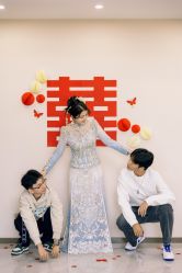 -懿沉香中式嫁衣礼服秀禾服龙凤褂马来褂旗袍总店