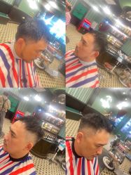 -海文先生国潮烫染男士理发馆