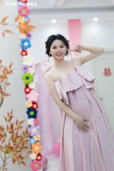 -桃子造型婚纱礼服(凤起广场店)